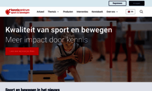 Kenniscentrumsportenbewegen.nl thumbnail