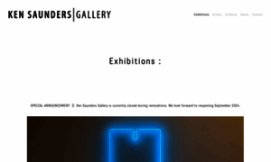 Kensaundersgallery.com thumbnail