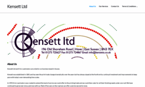 Kensetts.co.uk thumbnail