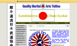 Kenshindoryu.co.uk thumbnail