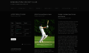 Kensingtoncricketclub.com thumbnail