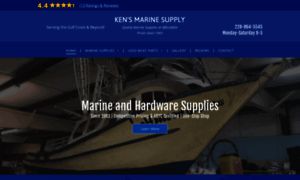 Kensmarinesupply.com thumbnail