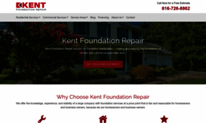 Kentfoundationrepair.com thumbnail