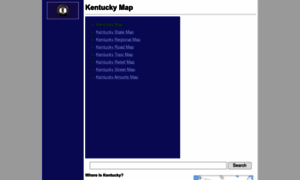 Kentucky-map.org thumbnail