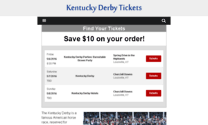 Kentuckyderby2015tickets.com thumbnail