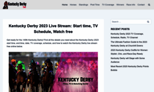 Kentuckyderbytime.net thumbnail