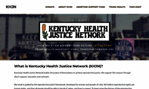 Kentuckyhealthjusticenetwork.org thumbnail