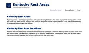 Kentuckyrestareas.com thumbnail