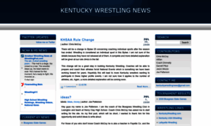 Kentuckywrestlingnews.blogspot.com thumbnail