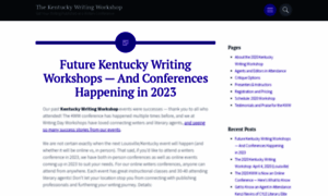 Kentuckywritingworkshop.com thumbnail