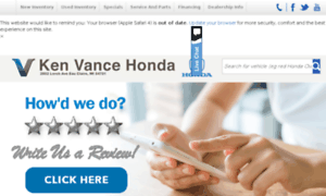 Kenvancehonda.com thumbnail