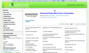 Kenwood-home-electronics.allitwares.com thumbnail