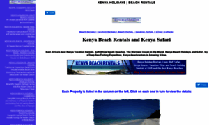 Kenya-beachrentals.com thumbnail