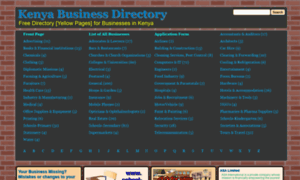 Kenya-business-directory.com thumbnail