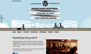 Kenya.wordcamp.org thumbnail