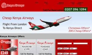 Kenyaairways-flights.com thumbnail