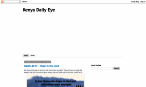 Kenyadailyeye.blogspot.com thumbnail