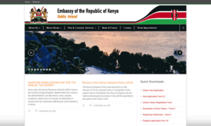 Kenyaembassyireland.net thumbnail
