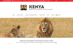 Kenyaembassyspain.es thumbnail