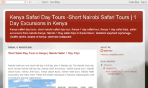 Kenyasafaridaytours.blogspot.co.ke thumbnail