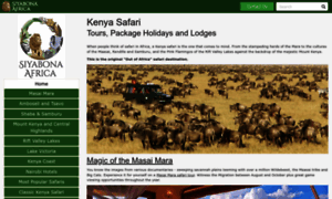 Kenyasafaris.org thumbnail