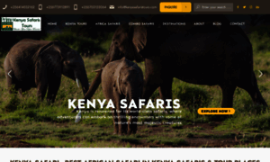 Kenyasafaristours.com thumbnail