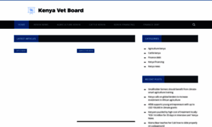 Kenyavetboard.org thumbnail