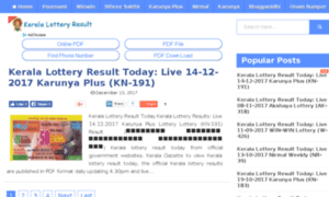 Kerala-lotteryresults.com thumbnail