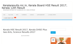 Kerala.12thresultsnic.in thumbnail