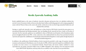 Keralaayurvedaacademy.com thumbnail