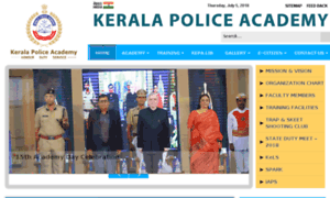 Keralapoliceacademy.gov.in thumbnail