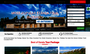 Keralatourpackage.xeniumholidays.com thumbnail