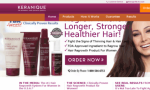 Keraniquehair.com thumbnail