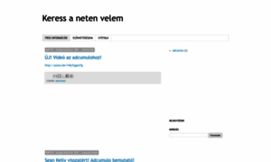 Keressanetenvelem.blogspot.hu thumbnail