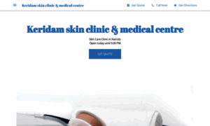 Keridamskinclinicmedicalcentre.business.site thumbnail