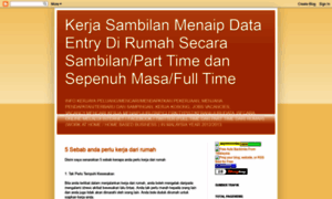 Kerja-sambilan-menaip-dirumah.blogspot.com thumbnail