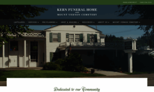 Kernfuneralhome.com thumbnail