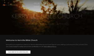 Kerrvillebiblechurch.org thumbnail