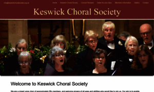 Keswickchoralsociety.org.uk thumbnail