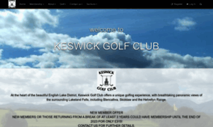 Keswickgolfclub.com thumbnail