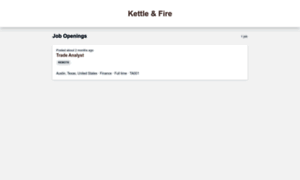Kettle-and-fire.workable.com thumbnail
