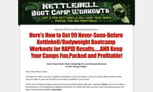 Kettlebellbootcampworkout.com thumbnail