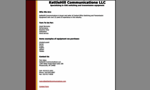 Kettlehillcommunications.com thumbnail