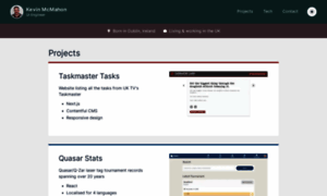 Kevinjmcmahon.net thumbnail