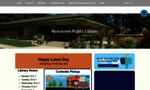 Kewauneepubliclibrary.org thumbnail