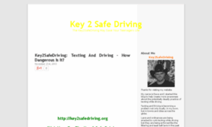 Key2safedriving.org thumbnail