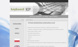 Keyboard.kp-construction.co.uk thumbnail