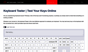 Keyboardtester.info thumbnail