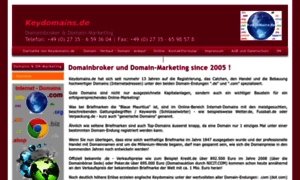 Keydomains.de thumbnail