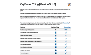 Keyfinderthing.net thumbnail